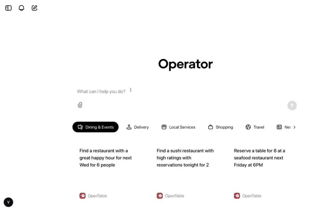 OpenAI发布首款AI智能体Operator，能像人类一样自主操控浏览器-AI资源导航站