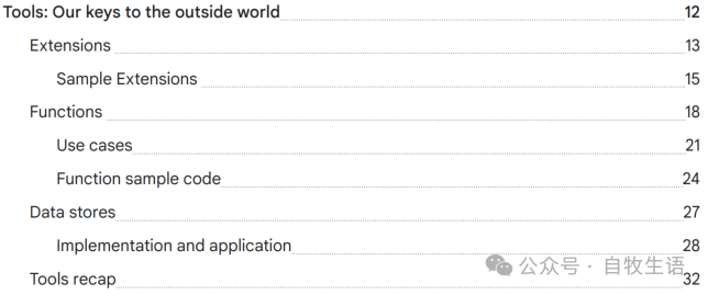 谷歌 AI Agent 白皮书 2/3 工具-AI资源导航站