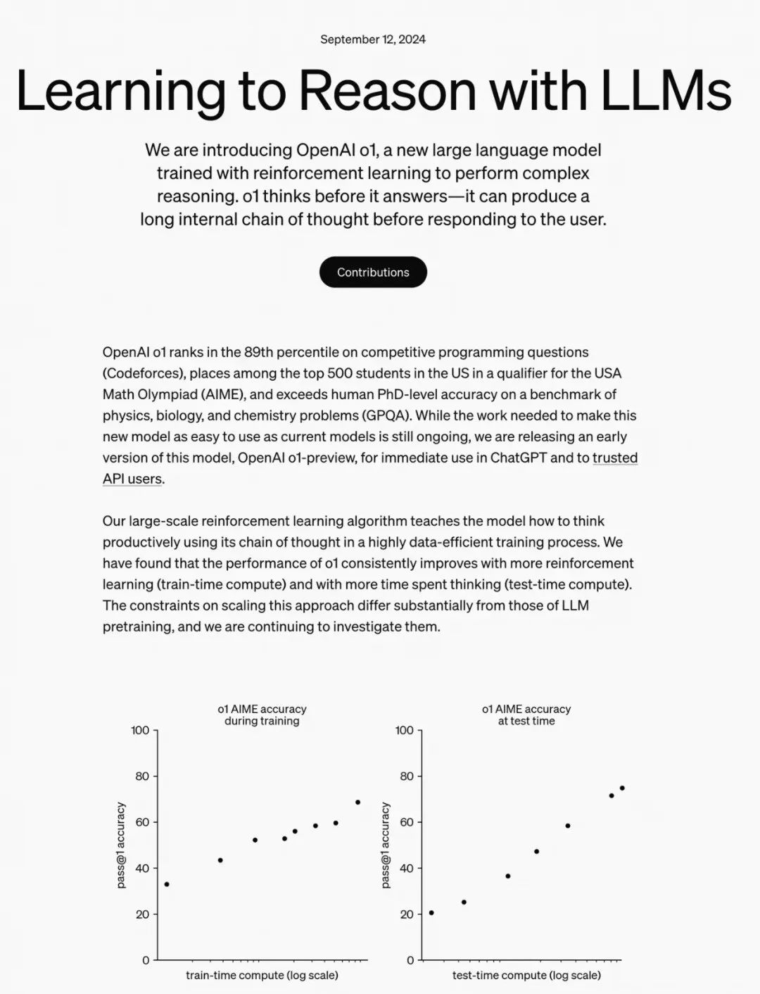 万字长文解析OpenAI o1 Self-Play RL技术路线-AI资源导航站