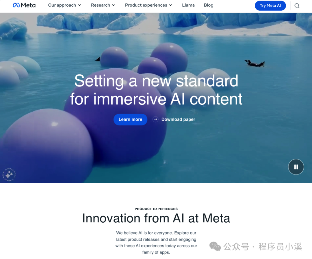 初识Meta AI-AI资源导航站