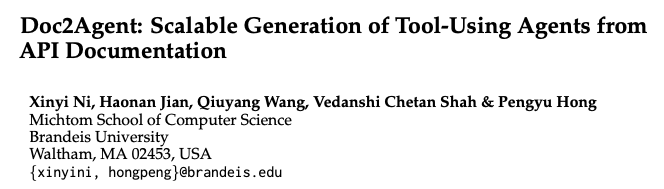 Doc2Agent“爬”了所有API文档，一键API，MCP简单了-AI资源导航站