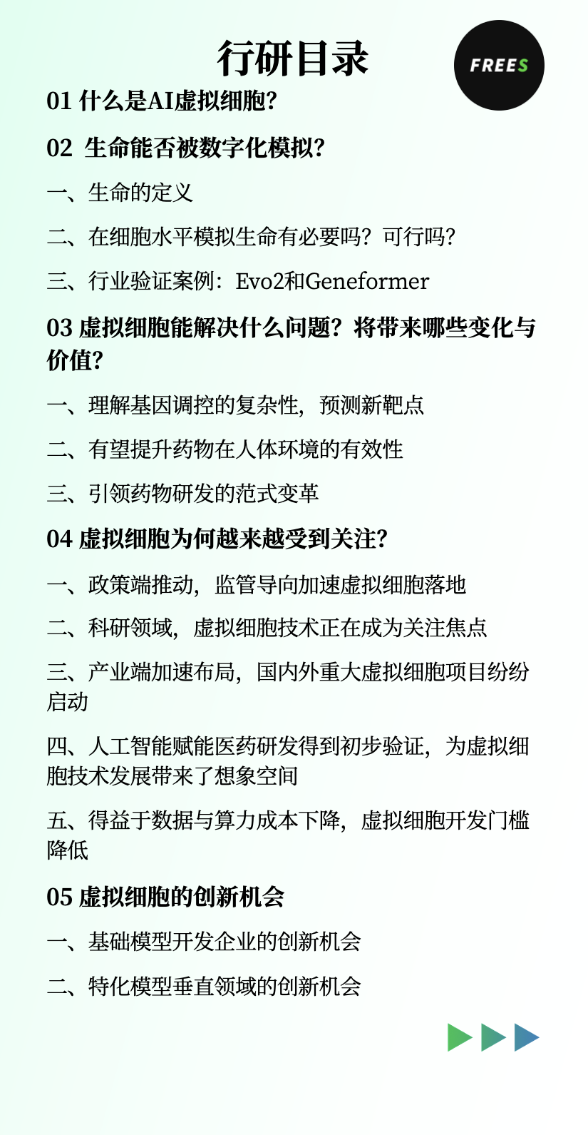 AI虚拟细胞：数字化生命的探索 | 峰瑞报告-AI资源导航站