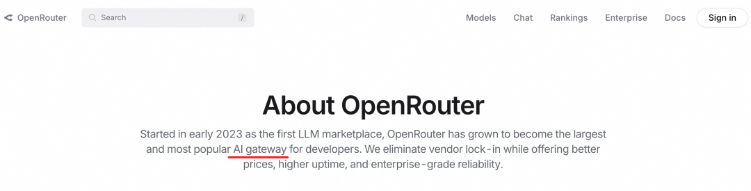 AI Gateway 分析：OpenRouter vs Higress-AI资源导航站