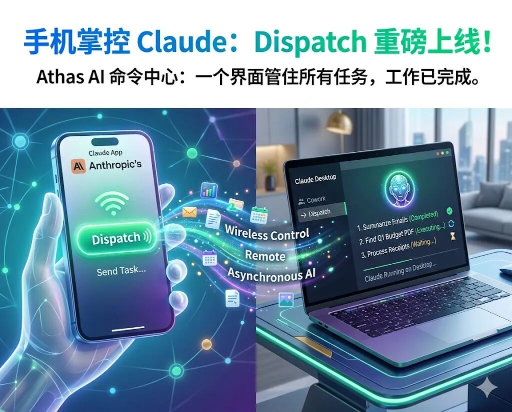 手机变身AI指挥中心！实测Claude新功能：我出门了，工作它全干了-AI资源导航站
