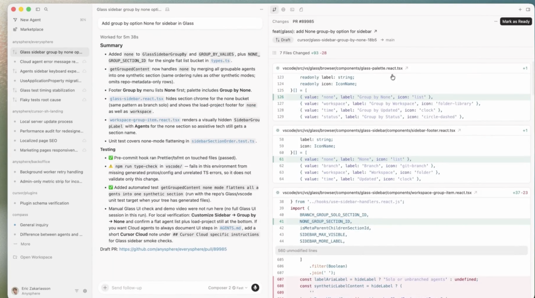 Cursor 3来了：内置Codex，前端福音Design Mode，WorkTree多开-AI资源导航站
