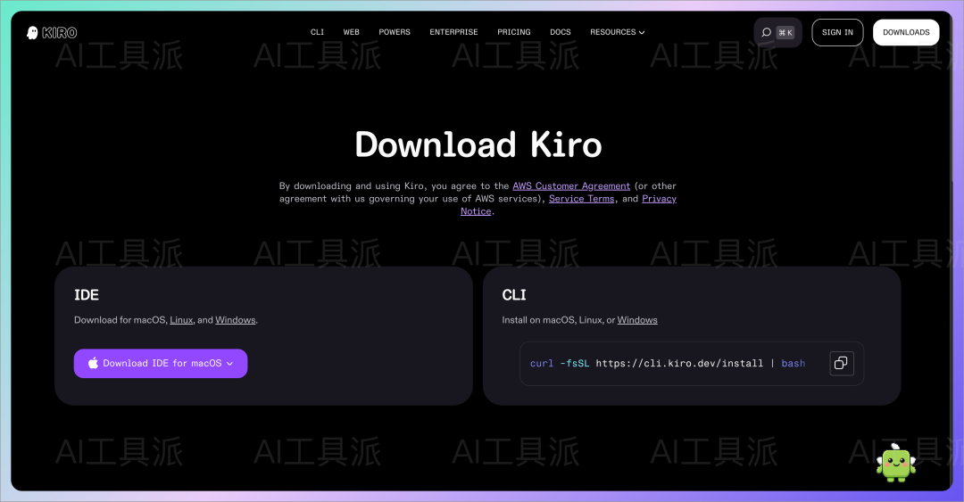 Kiro：亚马逊新出的 AI 编程工具，免费白嫖一个月 Claude Opus 4.7-AI资源导航站