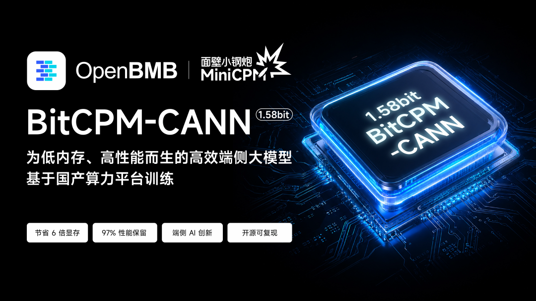 面壁智能BitCPM-CANN：端侧AI的内存革命-AI资源导航站